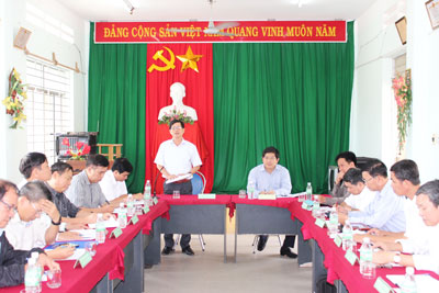 Hoàn thiện cơ sở hạ tầng Khu tái định cư Đèo Cả trước Tết Nguyên đán