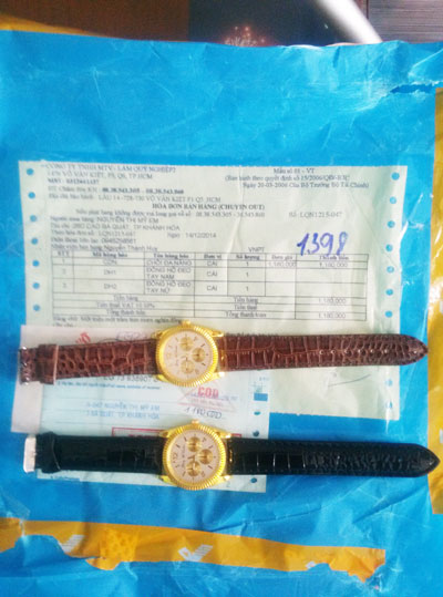 Mồi nhử đồng hồ “Thụy Sỹ” để dụ khách hàng.