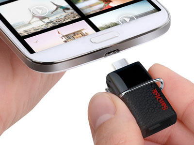 SanDisk giới thiệu ổ USB kết nối trực tiếp với smartphone và máy tính bảng