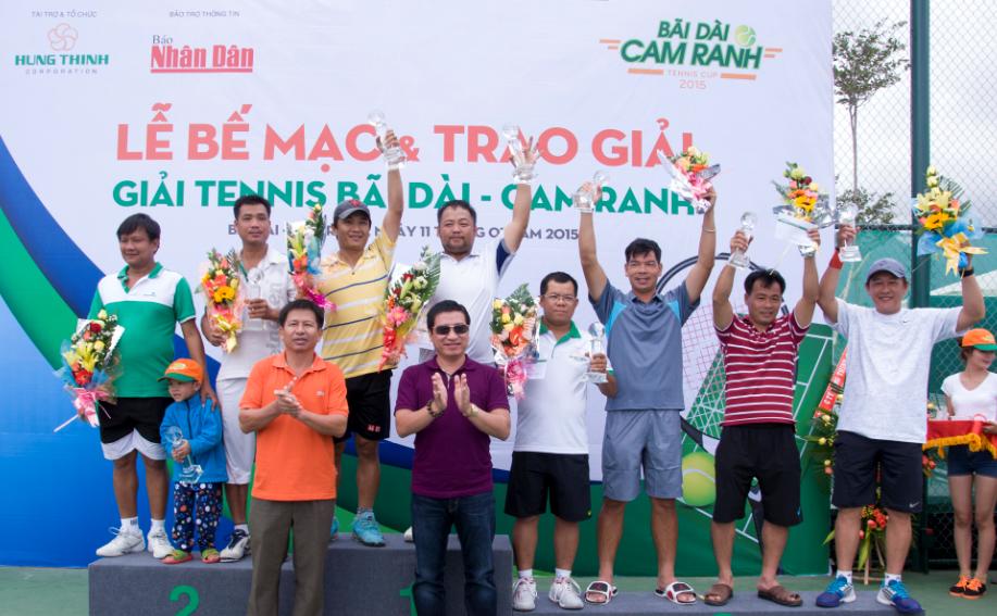 Bế mạc giải &quot;Tennis Bãi Dài – Cam Ranh&quot;