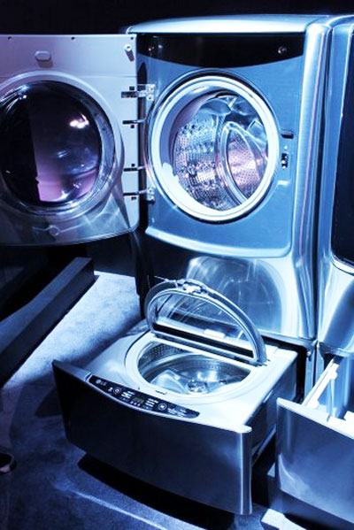  Giải pháp TWIN Wash cho phép giặt đồng thời ở 2 lồng giặt khác nhau.  