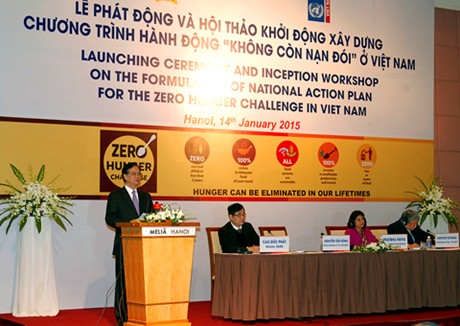 Phát động Chương trình "Không còn nạn đói"