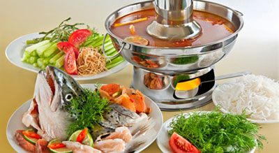 Lẩu hải sản thơm ngon lạ miệng