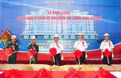 Khởi công xây dựng nhà công vụ