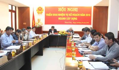 Hội nghị trực tuyến toàn quốc ngành Xây dựng