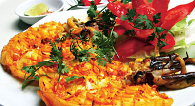 Mực nướng muối ớt