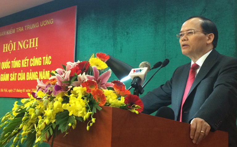 Hội nghị toàn quốc tổng kết công tác kiểm tra, giám sát của Đảng năm 2014