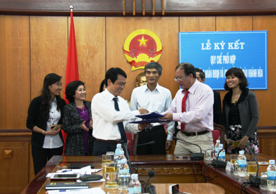 Ký kết quy chế phối hợp tuyên truyền