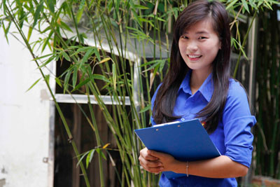  Châu Thị Mỹ Trang luôn là cán bộ đoàn nhiệt tình, năng nổ.