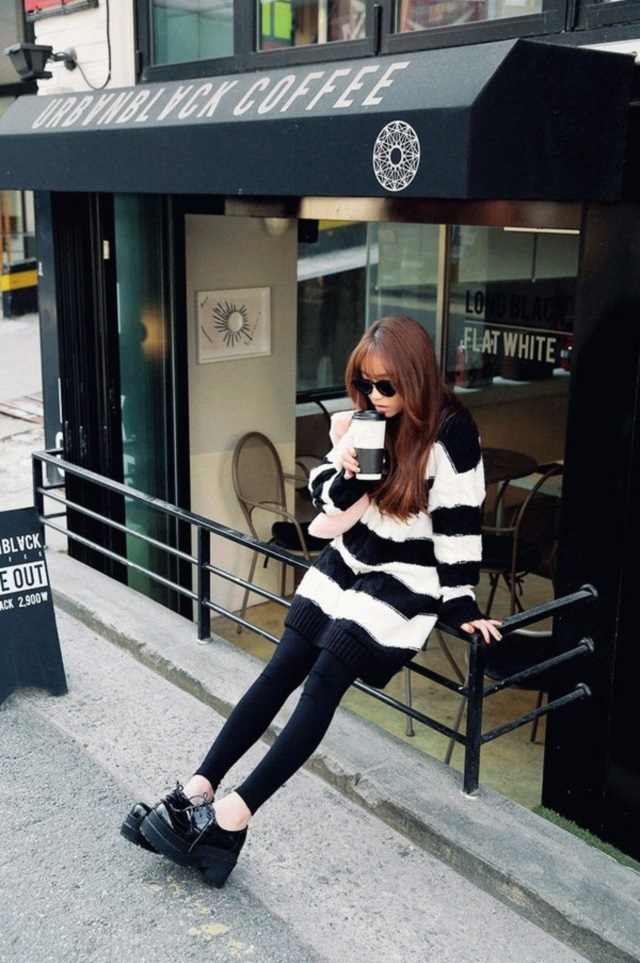 Tuyệt chiêu mặc quần legging vào mùa lạnh