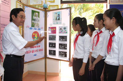 Thầy Tổng phụ trách Đội giàu tâm huyết