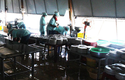 Xã Vạn Thắng: Nhiều cơ sở chế biến thủy sản gây ô nhiễm môi trường