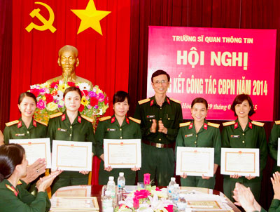 100% công đoàn bộ phận, hội phụ nữ cơ sở đạt vững mạnh