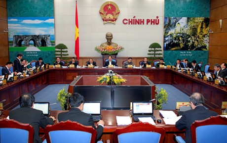 Chính phủ họp thường kỳ tháng 1/2015