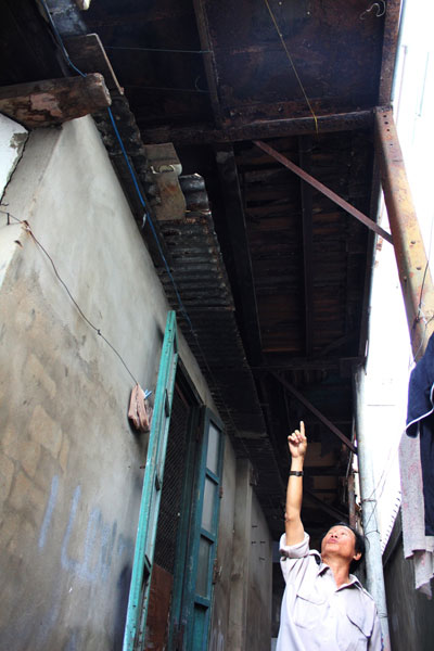 Xuống cấp trầm trọng nhưng không thể sửa chữa