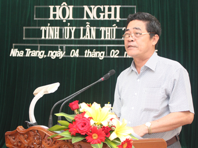 Hội nghị Tỉnh ủy Khánh Hòa lần thứ 21