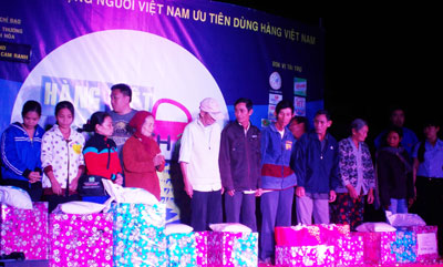 22 doanh nghiệp tham gia phiên chợ hàng Việt tại xã Cam Thành Nam