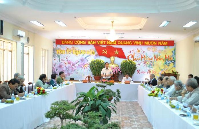 Chúc Tết các vị nguyên lãnh đạo tỉnh Khánh Hòa