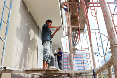 Nhọc nhằn nghề sơn nước