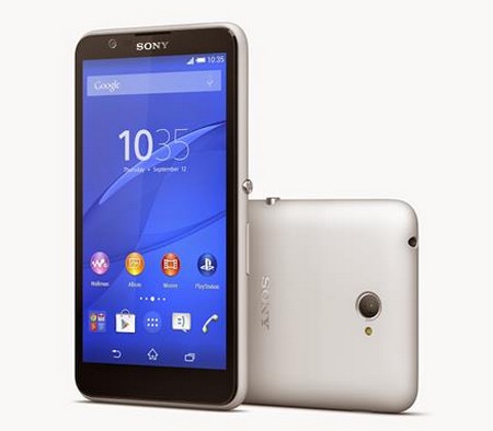  Xperia E4 có chút thay đổi trong ngôn ngữ thiết kế OmniBalance