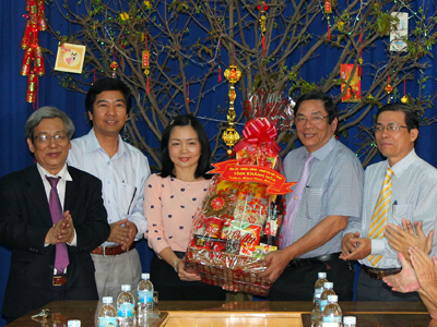 Thăm và chúc Tết các đơn vị trực chiến