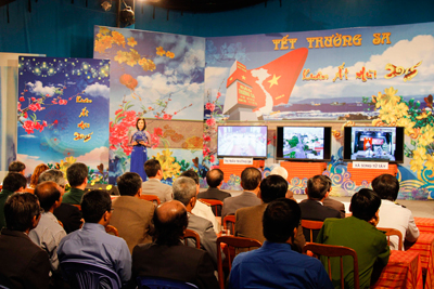 Khá đông đại biểu tham gia chương trình