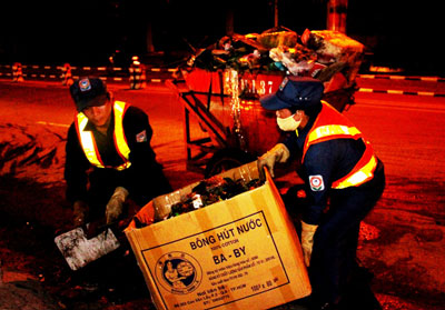 Những người làm sạch đẹp đường phố