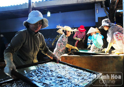 Sau khi được đưa về lò, cá phải được rửa sạch trước khi đưa vào nồi hấp, công đoạn rửa cá yêu cầu sự khéo léo, tỉ mỉ.