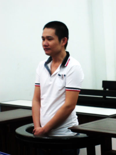 Bị cáo Nguyễn Sơn tại phiên tòa phúc thẩm.