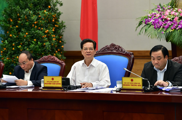 Thông cáo báo chí về phiên họp Chính phủ thường kỳ tháng 2/2015