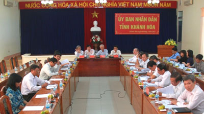 Quang cảnh cuộc họp