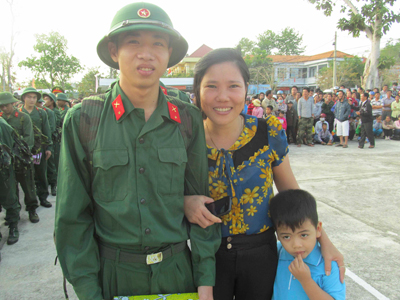 Tưng bừng ngày hội tòng quân