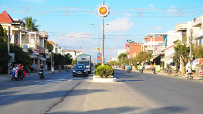 Thị trấn Vạn Giã: Đổi thay phát triển từng ngày