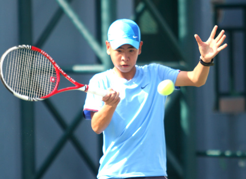 Tay vợt trẻ Nguyễn Đắc Tiến. Ảnh: Internet