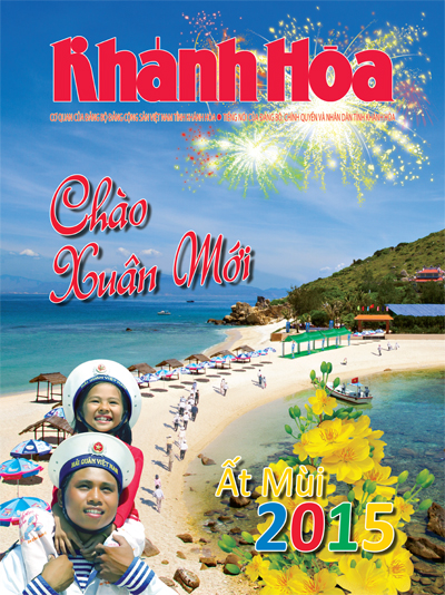 Khanh Hoa Newspaper awarded B prize for beautiful spring publication's cover