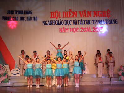 Một số tiết mục tại hội diễn.