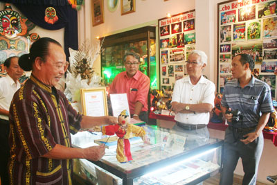 Contemporary solo puppetry museum opens in Nha Trang