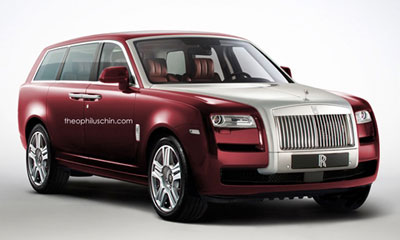 Hé lộ chiếc SUV siêu sang đầu tiên của Rolls-Royce
