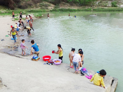 Khánh Vĩnh: Thiếu nước sinh hoạt vì khô hạn