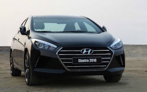 Hyundai Elantra 2016 lộ diện