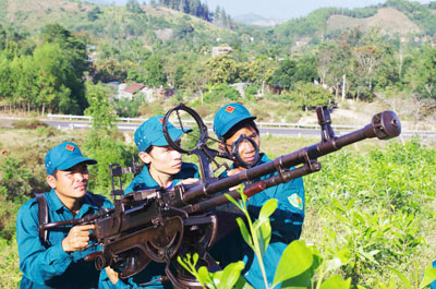 Làm tốt công tác phát triển Đảng trong lực lượng dân quân tự vệ