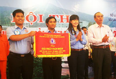 Hội thi An toàn vệ sinh viên giỏi năm 2015