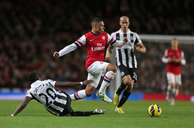 Arsenal đã thắng đậm Newcastle ở lượt đi.