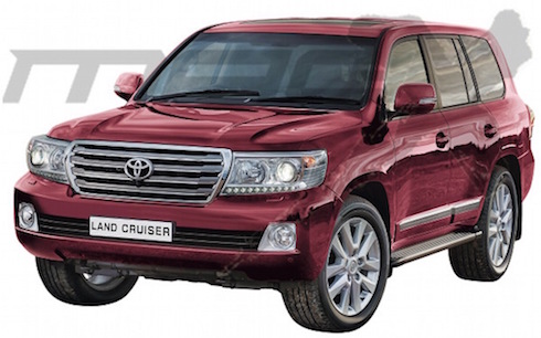 Lộ diện phiên bản nâng cấp của Toyota Land Cruiser