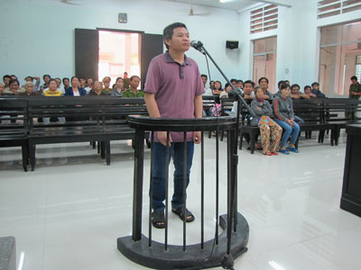 Bị cáo Trương Tiến Ngọc