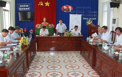 Đẩy nhanh giải phóng mặt bằng khu vực Nam Vân Phong