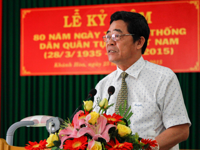 Kỷ niệm 80 năm Ngày truyền thống dân quân tự vệ Việt Nam