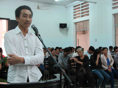 Bị cáo Ngô Văn Kim.