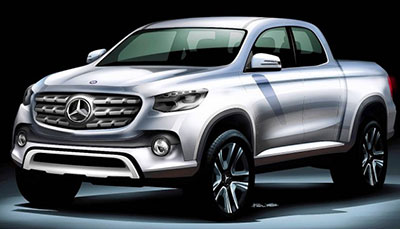 Sẽ có xe bán tải thương hiệu Mercedes-Benz