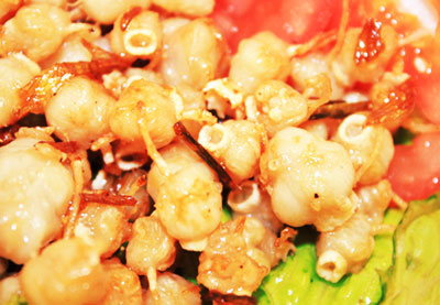 Mực xào mắm tôm chà